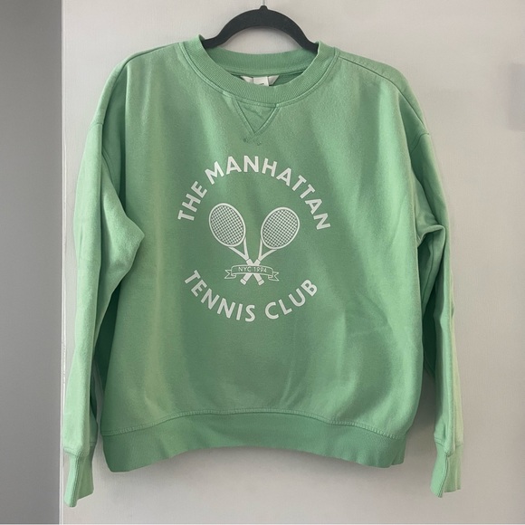 H&M Green Sweatshirt - Picture 1 of 2